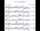 「LCC Vertical Melody 8」リディアン・クロマティック・コンセプト (タテのメロディー8) オリジナル曲