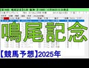 【競馬予想】2025「鳴尾記念(GⅢ)」