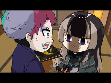 【手描き】企画を毎回被せてくる謎の女怪異を警戒するジョー・力一