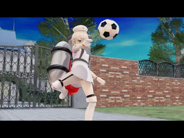 【MMDモデル配布_更新】脚パーツと背中パーツを追加してもらったナースロボ_タイプTちゃん【VOICEVOX劇場】