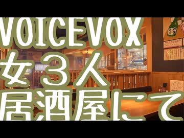 VOICEVOX 女３人、居酒屋にて【つむぎ・めたん・雪さん】