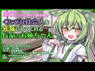 くたびれ社会人を元気にしてくれるずんだもんお姉ちゃん 【シチュエーションボイス的な何か】