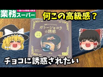 【ゆっくり解説】あふれ出る張りぼて感！ガトーショコラの誘惑に誘惑されてみた