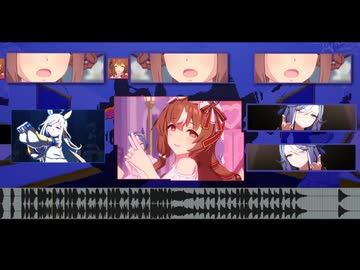 音MAD初心者の「Haunted Dance」のサビ