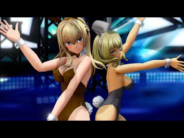 ウォースパイト・コロラドでKiss me 愛してる ライブVer【MMD艦これ】