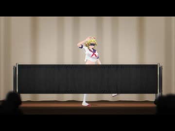 【紳士用MMD】GUMIちゃんの目隠しチャレンジ