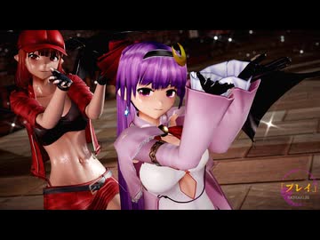 【東方MMD】パチュリーと小悪魔x2で「プレイ」