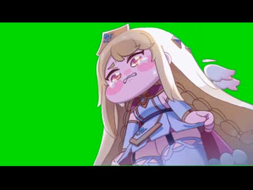 自らの無力さを痛感しすすり泣く妖精女王GB