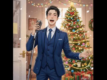 【鳥肌注意】伝説のゴッドVOICEが歌う『恋人がサンタクロース』が神すぎる□