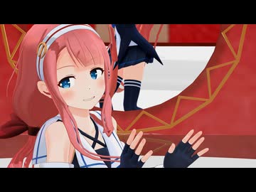 【MMD艦これ】「バブルの素敵なフルコース」江風「もっと頂戴よ～」