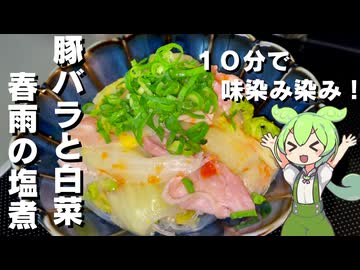 【重ねて煮るだけ！】豚バラと白菜の塩煮作ってみた【今日のおつまみ】