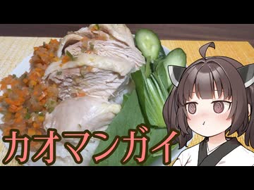 【お料理】東北きりたんとカオマンガイ