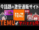 今話題の激安通販サイト「TEMU」がヤバすぎる件について