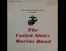 Ｂ面・米盤・公認初録音【 アメリカ海兵隊軍楽隊】1964年　放送局放出資料か？（除籍）