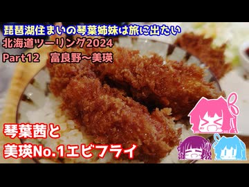 北海道ツーリング2024 Part12 富良野～美瑛　～琵琶湖住まいの琴葉姉妹は旅に出たい～【VOICEROID車載】