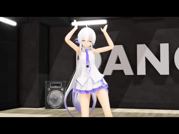 【MMD】シンプル衣装なハクさんでハイファイレイヴァー【弱音ハク/yowane haku】