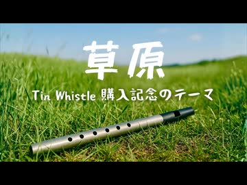 草原 – ティンホイッスル購入記念のテーマ