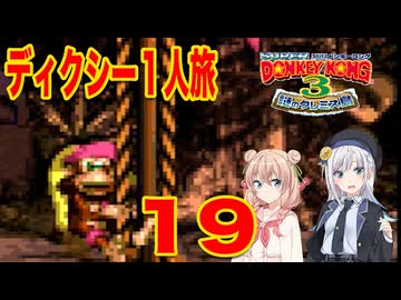 【スーパードンキーコング３】しゅおりり実況ディクシー一人旅 #19