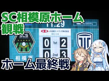 【サッカーJ3】SC相模原サポーターによる栃木シティ戦ホーム観戦記【リーグ最終戦】