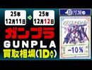 ガンプラ 買取相場《109点/1日》｜12月12日 ＜100円以上騰落＞ #ガンダム #プラモデル