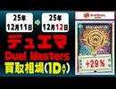 デュエマ 買取相場《73枚/1日》｜12月12日 ＜20円以上騰落＞ #デュエルマスターズ #ビヨンドザタイム #愛感謝祭ヒロインBEST #ジャシンインザシェル