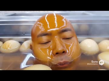 調理される調理人