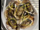 カキ　牡蠣　グリル　焼き　醤油　料理