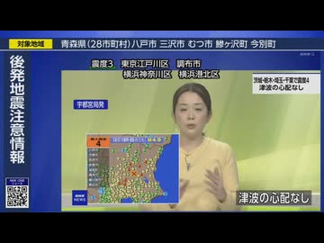 2025年12月12日茨城県南部 震度4