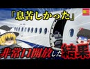 『高度約213mの航空機で非常口開け大炎上』着陸アプローチ中の機内で無理やり非常口を開けた迷惑乗客 逮捕起訴され8000万円の賠償請求…【ゆっくり解説】