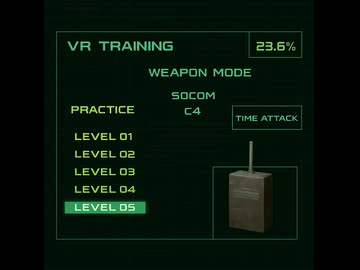METAL GEAR SOLID SPECIAL Missions VRトレーニング Part14 ウェポン編【VOICEVOX実況】