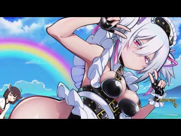 普通の水着を着た女子高生とやろうぜマフガ！
