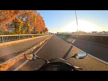 とあるバイクの通勤風景20251213