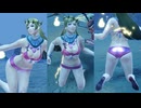 【MHR:SB リョナ】ピンク水着(接写版) 麻痺 ヒノエボイス 密林夜