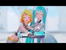 【MMD】バブリン/YYB式初音ミク・YYB式鏡音リン