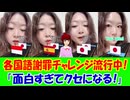 【海外の反応】 世界の 国の 言語で 謝罪する チャレンジ ゲームで 日本語は ラスボスだった！ 「日本語のところ、毎回つい笑っちゃうんだよね。」