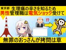 東京都「生理痛の理解周知のため、男性管理職は電気ショック受けさせます」