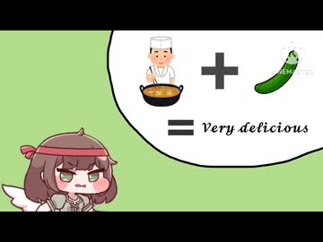 キュウイと揚げ物