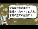 金属盗対策法違反で逮捕されたベトナム人3人が言葉の壁を理由に不起訴に？【きょうの気になる詩。】