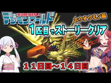 デジモンワールド1匹目でストーリークリア「ホウオウモン編」【１１日目～１４日目】