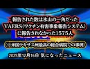 ◆報告された数は氷山の一角だった──VAERS（ワクチン有害事象報告システム）に報告されなかった1575人、新型コロナワクチン接種後に何が起きていたのか