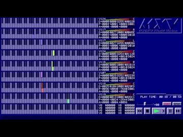 ym2151音源でゲーム曲4曲