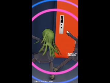 【MMD】エレベーター待ちダンス【長月・菊月】