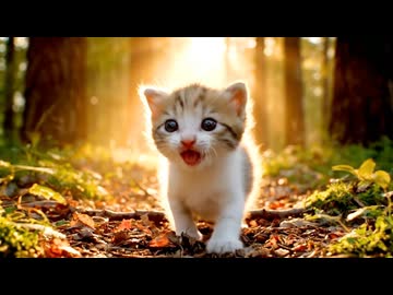 お兄ちゃんとこねこ/ AIどうが絵本
