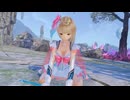 日菜子　リフレクターとして戦うも魔物に敗北する【ブルーリフレクション】