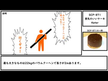 【ゆっくり紹介】SCP-871【景気のいいケーキ】