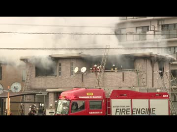 「煙が充満している」住宅で火災　通報した住人の30代女性と連絡取れず　福岡県粕屋町