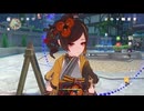 原神　雷電将軍＆千織＆ナヒーダでデイリー任務#６６８。地脈の花
