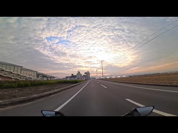 とあるバイクの通勤風景20251217