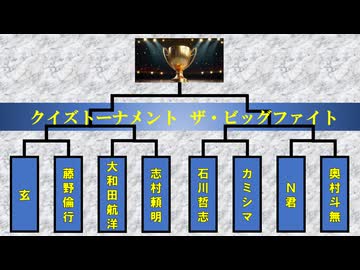クイズトーナメント ザ・ビッグファイト第３回大会＃４（１回戦第４試合）
