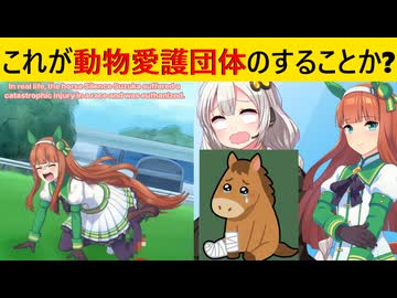 動物愛護団体、ウマ娘が骨折したイラストを投稿し、競馬を非難してしまう…